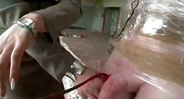 Sexo matinal de uma garota ruiva com orelhas que terminou com um filmes as brasileirinhas gratis shake de proteína no café da manhã